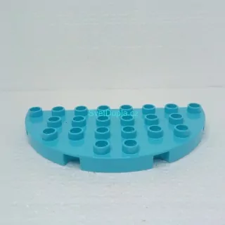 Lego® Duplo® Podložka 4x8 světle modrá oblá